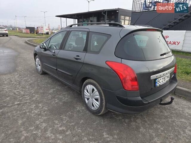 Зеленый Пежо 308, объемом двигателя 1.4 л и пробегом 190 тыс. км за 4450 $, фото 5 на Automoto.ua