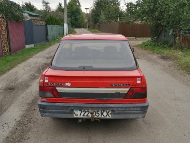 Пежо 309 1986 у Фастове на Automoto.ua Червоний Пежо 309, об'ємом двигуна 1.1 л та пробігом 100 тис. км за 450 $, фото 3 на Automoto.ua
