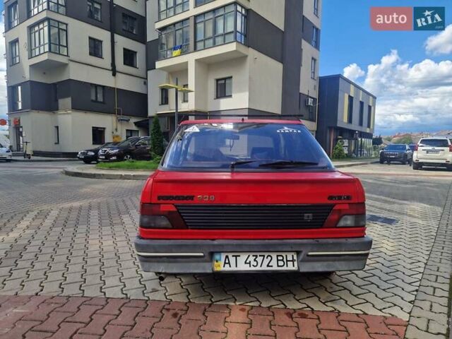 Пежо 309 1990 у Івано-Франківську на Automoto.ua Червоний Пежо 309, об'ємом двигуна 1.3 л та пробігом 325 тис. км за 1500 $, фото 14 на Automoto.ua