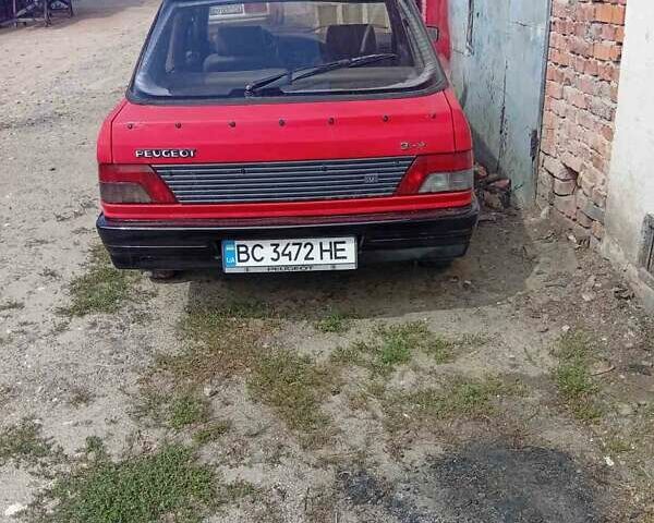 Пежо 309 1992 в Тернополе на Automoto.ua Красный Пежо 309, объемом двигателя 1.1 л и пробегом 150 тыс. км за 600 $, фото 2 на Automoto.ua