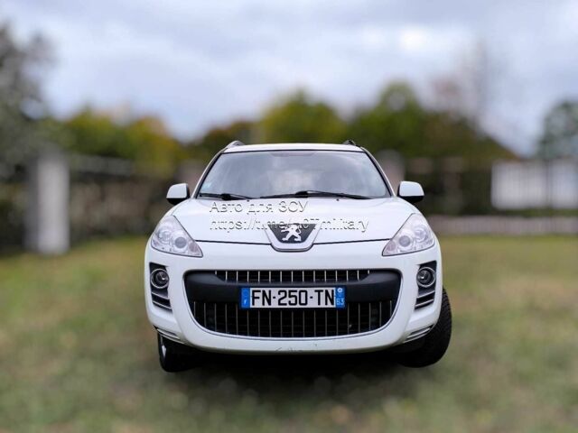 Белый Пежо 4007, объемом двигателя 2.2 л и пробегом 210 тыс. км за 5475 $, фото 1 на Automoto.ua