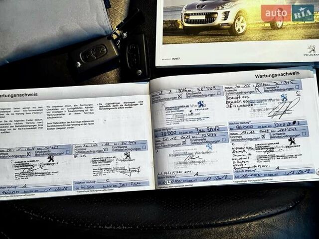 Белый Пежо 4007, объемом двигателя 2.2 л и пробегом 197 тыс. км за 11499 $, фото 33 на Automoto.ua