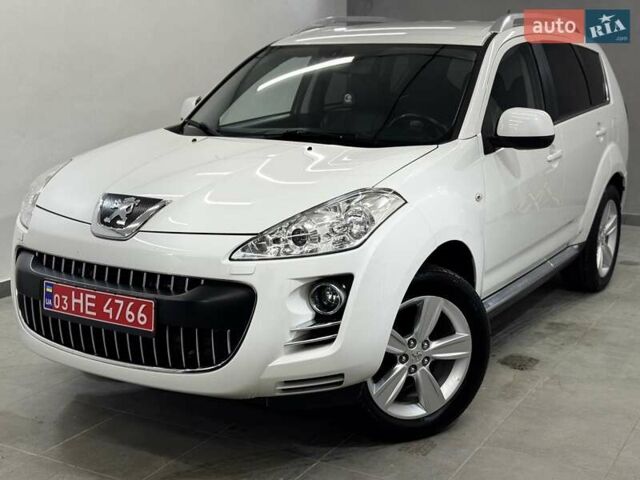 Белый Пежо 4007, объемом двигателя 2.2 л и пробегом 197 тыс. км за 11499 $, фото 5 на Automoto.ua