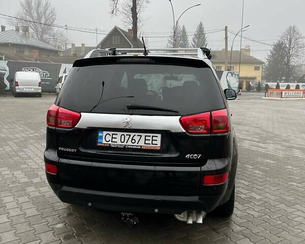 Черный Пежо 4007, объемом двигателя 2.2 л и пробегом 266 тыс. км за 8300 $, фото 9 на Automoto.ua