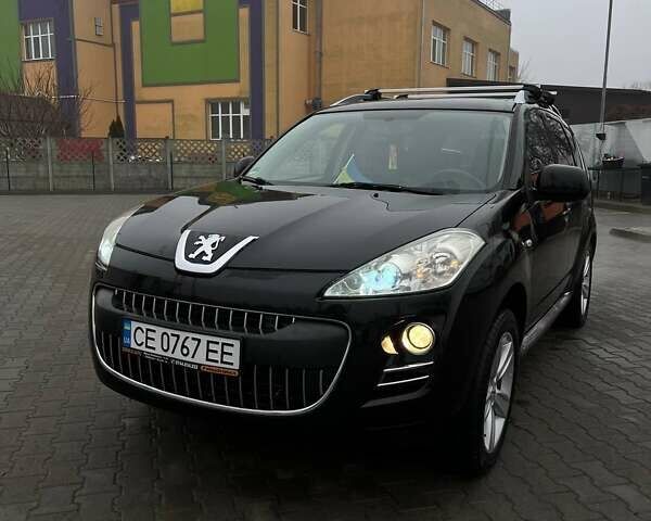 Черный Пежо 4007, объемом двигателя 2.2 л и пробегом 266 тыс. км за 8300 $, фото 1 на Automoto.ua