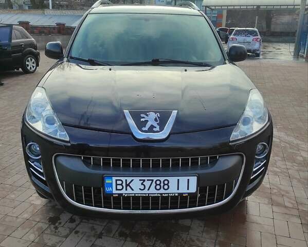 Черный Пежо 4007, объемом двигателя 2.18 л и пробегом 267 тыс. км за 7900 $, фото 1 на Automoto.ua