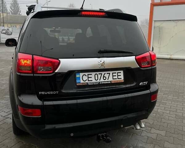 Черный Пежо 4007, объемом двигателя 2.2 л и пробегом 266 тыс. км за 8300 $, фото 5 на Automoto.ua
