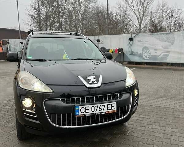 Черный Пежо 4007, объемом двигателя 2.2 л и пробегом 266 тыс. км за 8300 $, фото 2 на Automoto.ua