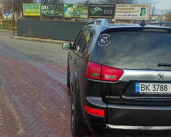 Черный Пежо 4007, объемом двигателя 2.18 л и пробегом 267 тыс. км за 7900 $, фото 6 на Automoto.ua