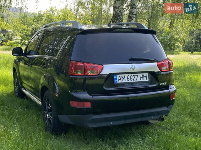 Черный Пежо 4007, объемом двигателя 2.4 л и пробегом 329 тыс. км за 7699 $, фото 5 на Automoto.ua