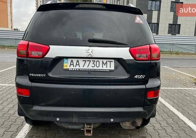 Черный Пежо 4007, объемом двигателя 2.36 л и пробегом 368 тыс. км за 8500 $, фото 3 на Automoto.ua