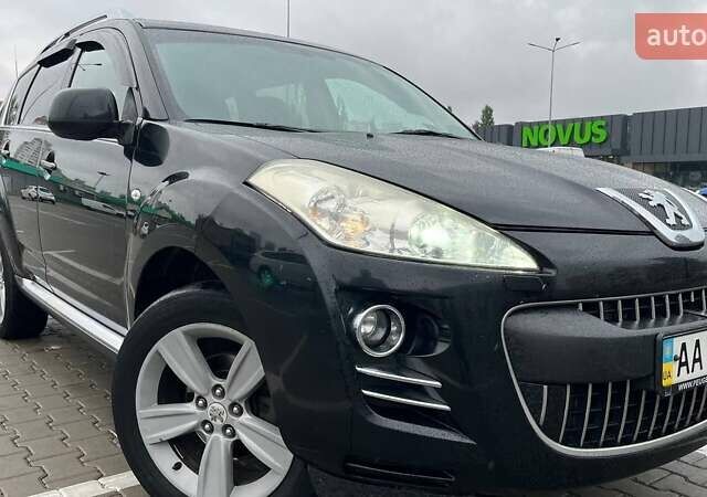 Черный Пежо 4007, объемом двигателя 2.36 л и пробегом 368 тыс. км за 8500 $, фото 1 на Automoto.ua