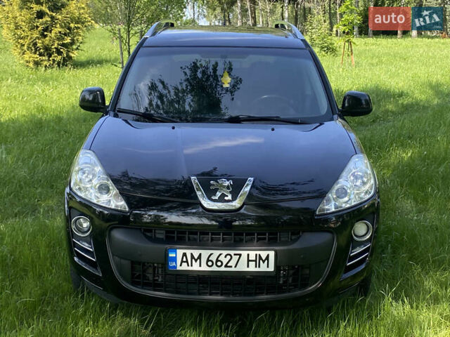 Черный Пежо 4007, объемом двигателя 2.4 л и пробегом 329 тыс. км за 7699 $, фото 12 на Automoto.ua