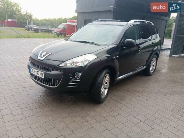 Черный Пежо 4007, объемом двигателя 2.2 л и пробегом 268 тыс. км за 9800 $, фото 1 на Automoto.ua