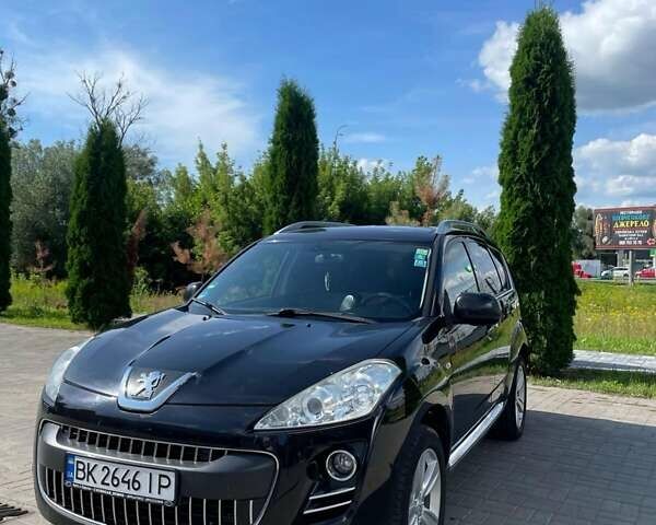 Черный Пежо 4007, объемом двигателя 2.18 л и пробегом 255 тыс. км за 9500 $, фото 1 на Automoto.ua