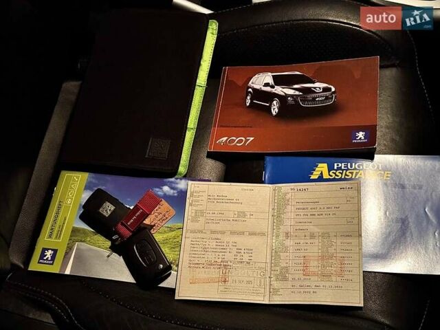 Чорний Пежо 4007, об'ємом двигуна 2.2 л та пробігом 210 тис. км за 9999 $, фото 95 на Automoto.ua
