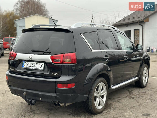 Чорний Пежо 4007, об'ємом двигуна 2.18 л та пробігом 220 тис. км за 9999 $, фото 4 на Automoto.ua