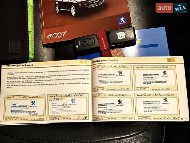 Чорний Пежо 4007, об'ємом двигуна 2.2 л та пробігом 210 тис. км за 9999 $, фото 98 на Automoto.ua