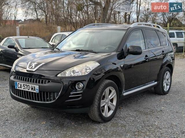 Черный Пежо 4007, объемом двигателя 2.2 л и пробегом 184 тыс. км за 9990 $, фото 1 на Automoto.ua