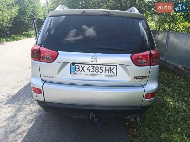 Серый Пежо 4007, объемом двигателя 2.2 л и пробегом 248 тыс. км за 9200 $, фото 1 на Automoto.ua