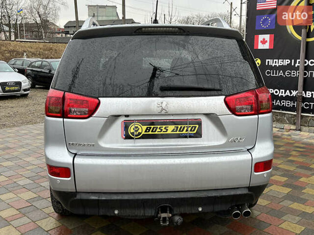 Серый Пежо 4007, объемом двигателя 2.2 л и пробегом 134 тыс. км за 9500 $, фото 5 на Automoto.ua