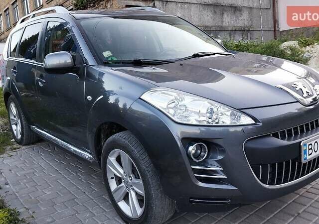 Серый Пежо 4007, объемом двигателя 2.2 л и пробегом 176 тыс. км за 11700 $, фото 43 на Automoto.ua