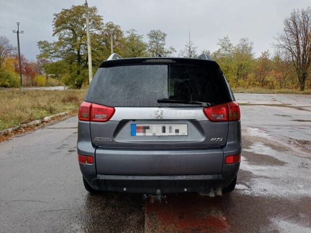Серый Пежо 4007, объемом двигателя 2.2 л и пробегом 280 тыс. км за 4900 $, фото 5 на Automoto.ua
