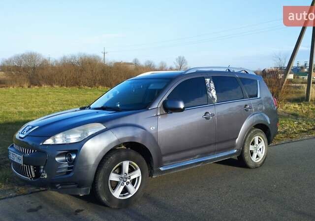 Серый Пежо 4007, объемом двигателя 2.18 л и пробегом 245 тыс. км за 10200 $, фото 1 на Automoto.ua