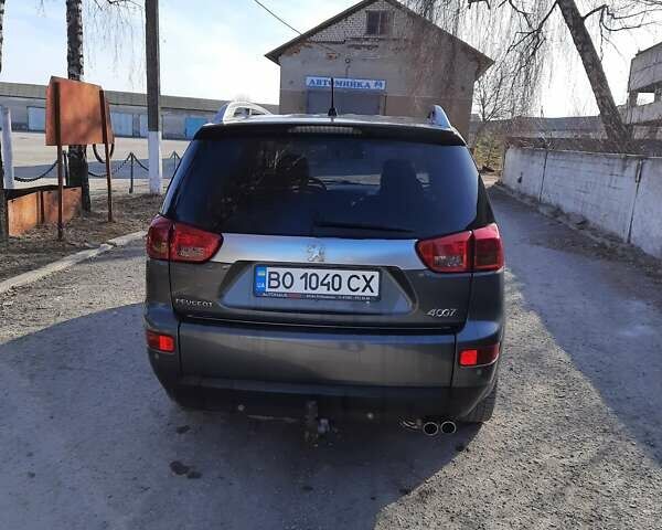 Серый Пежо 4007, объемом двигателя 2.2 л и пробегом 280 тыс. км за 10100 $, фото 27 на Automoto.ua