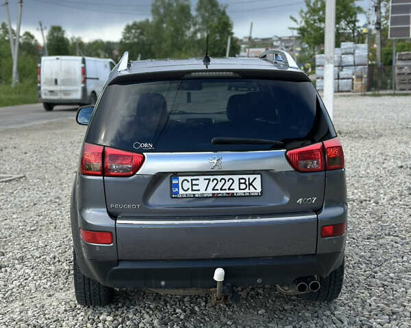 Серый Пежо 4007, объемом двигателя 2.2 л и пробегом 258 тыс. км за 8500 $, фото 46 на Automoto.ua