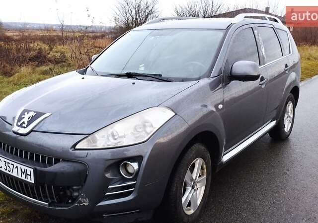 Серый Пежо 4007, объемом двигателя 2.18 л и пробегом 245 тыс. км за 10200 $, фото 16 на Automoto.ua