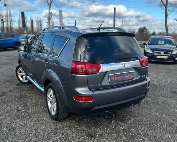 Серый Пежо 4007, объемом двигателя 2.36 л и пробегом 167 тыс. км за 9500 $, фото 8 на Automoto.ua