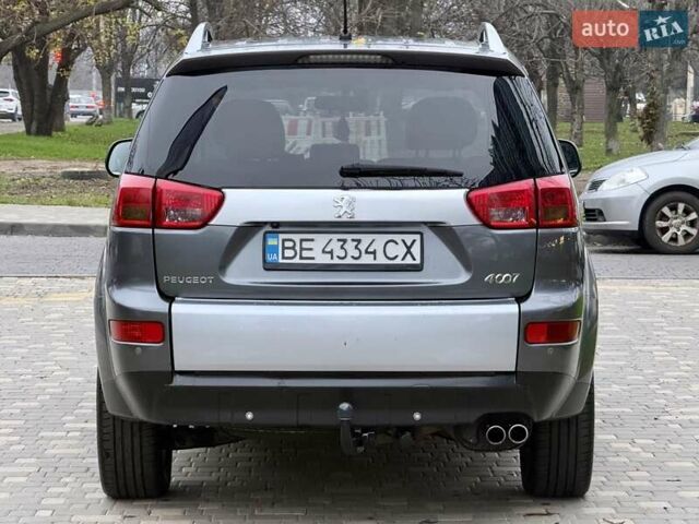 Серый Пежо 4007, объемом двигателя 2.18 л и пробегом 236 тыс. км за 9999 $, фото 7 на Automoto.ua
