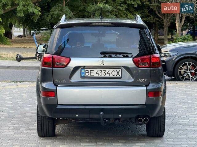 Серый Пежо 4007, объемом двигателя 2.2 л и пробегом 236 тыс. км за 9999 $, фото 6 на Automoto.ua