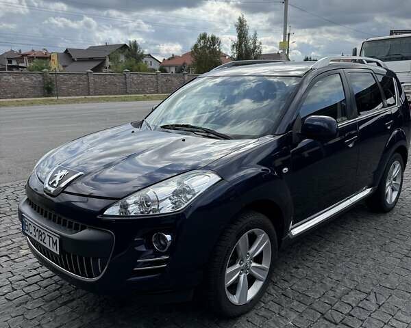 Синий Пежо 4007, объемом двигателя 2.18 л и пробегом 249 тыс. км за 9800 $, фото 2 на Automoto.ua