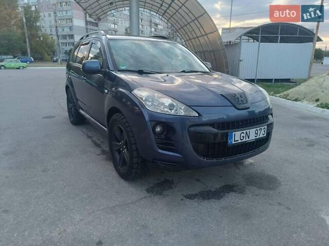 Синий Пежо 4007, объемом двигателя 2.2 л и пробегом 129 тыс. км за 6600 $, фото 8 на Automoto.ua
