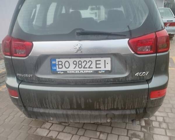 Зеленый Пежо 4007, объемом двигателя 2.2 л и пробегом 203 тыс. км за 8500 $, фото 1 на Automoto.ua