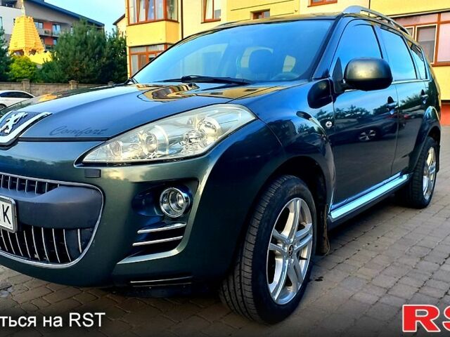 Зеленый Пежо 4007, объемом двигателя 2.2 л и пробегом 223 тыс. км за 8300 $, фото 1 на Automoto.ua