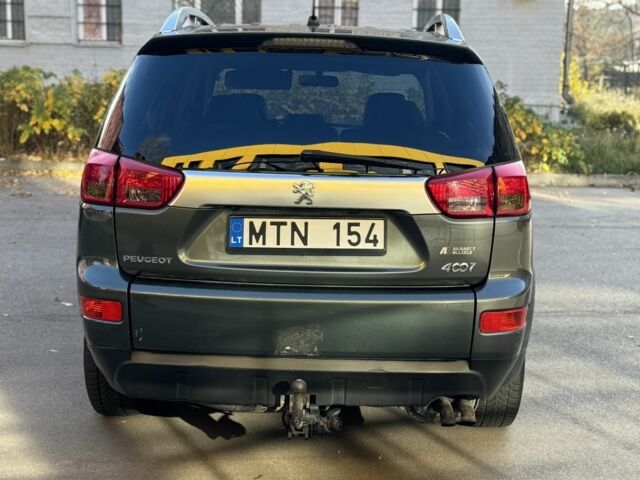 Зеленый Пежо 4007, объемом двигателя 2.2 л и пробегом 248 тыс. км за 5550 $, фото 6 на Automoto.ua