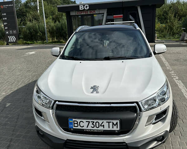 Белый Пежо 4008, объемом двигателя 1.8 л и пробегом 164 тыс. км за 12700 $, фото 3 на Automoto.ua