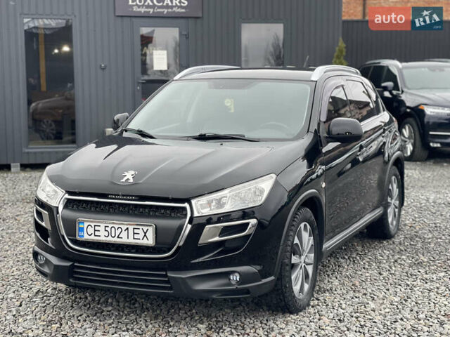 Черный Пежо 4008, объемом двигателя 2 л и пробегом 205 тыс. км за 11950 $, фото 1 на Automoto.ua