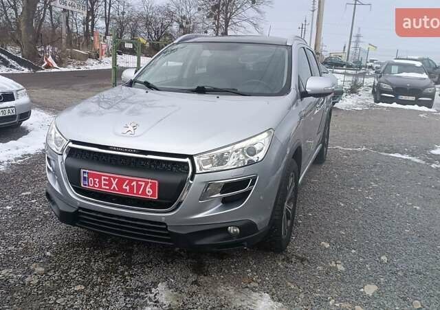 Серый Пежо 4008, объемом двигателя 1.8 л и пробегом 235 тыс. км за 11555 $, фото 1 на Automoto.ua
