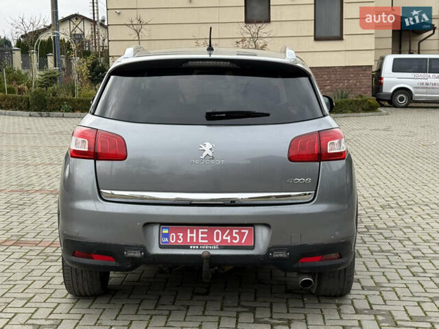 Серый Пежо 4008, объемом двигателя 1.8 л и пробегом 155 тыс. км за 12700 $, фото 8 на Automoto.ua