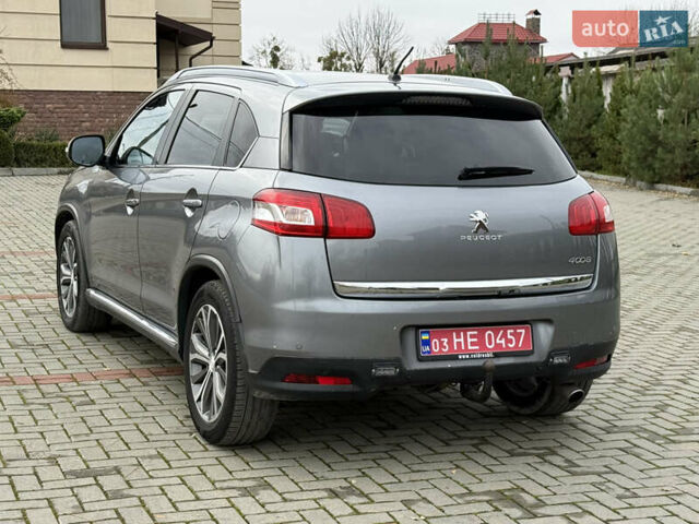 Серый Пежо 4008, объемом двигателя 1.8 л и пробегом 155 тыс. км за 12700 $, фото 9 на Automoto.ua