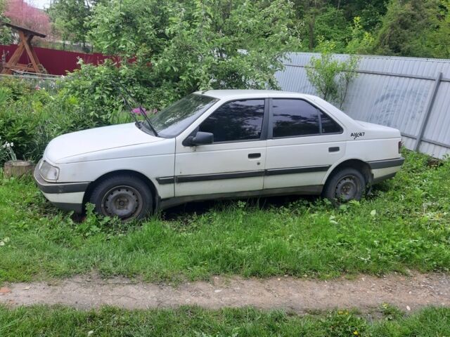 Белый Пежо 405, объемом двигателя 1 л и пробегом 35 тыс. км за 300 $, фото 3 на Automoto.ua