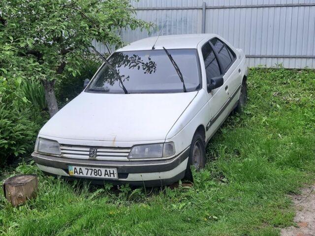 Белый Пежо 405, объемом двигателя 1 л и пробегом 35 тыс. км за 300 $, фото 1 на Automoto.ua