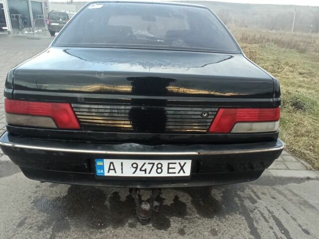 Черный Пежо 405, объемом двигателя 1.9 л и пробегом 270 тыс. км за 700 $, фото 2 на Automoto.ua