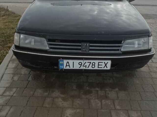 Черный Пежо 405, объемом двигателя 1.9 л и пробегом 270 тыс. км за 700 $, фото 1 на Automoto.ua