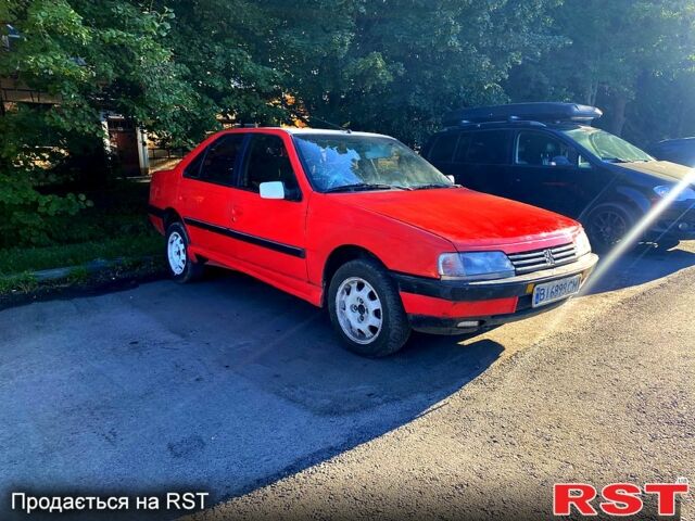 Красный Пежо 405, объемом двигателя 1.9 л и пробегом 148 тыс. км за 460 $, фото 1 на Automoto.ua