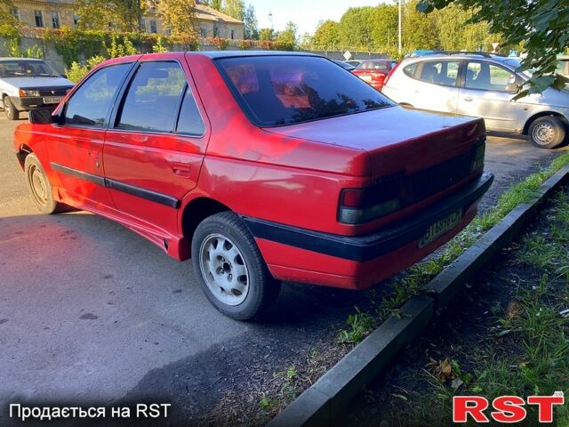Красный Пежо 405, объемом двигателя 1.9 л и пробегом 148 тыс. км за 460 $, фото 2 на Automoto.ua